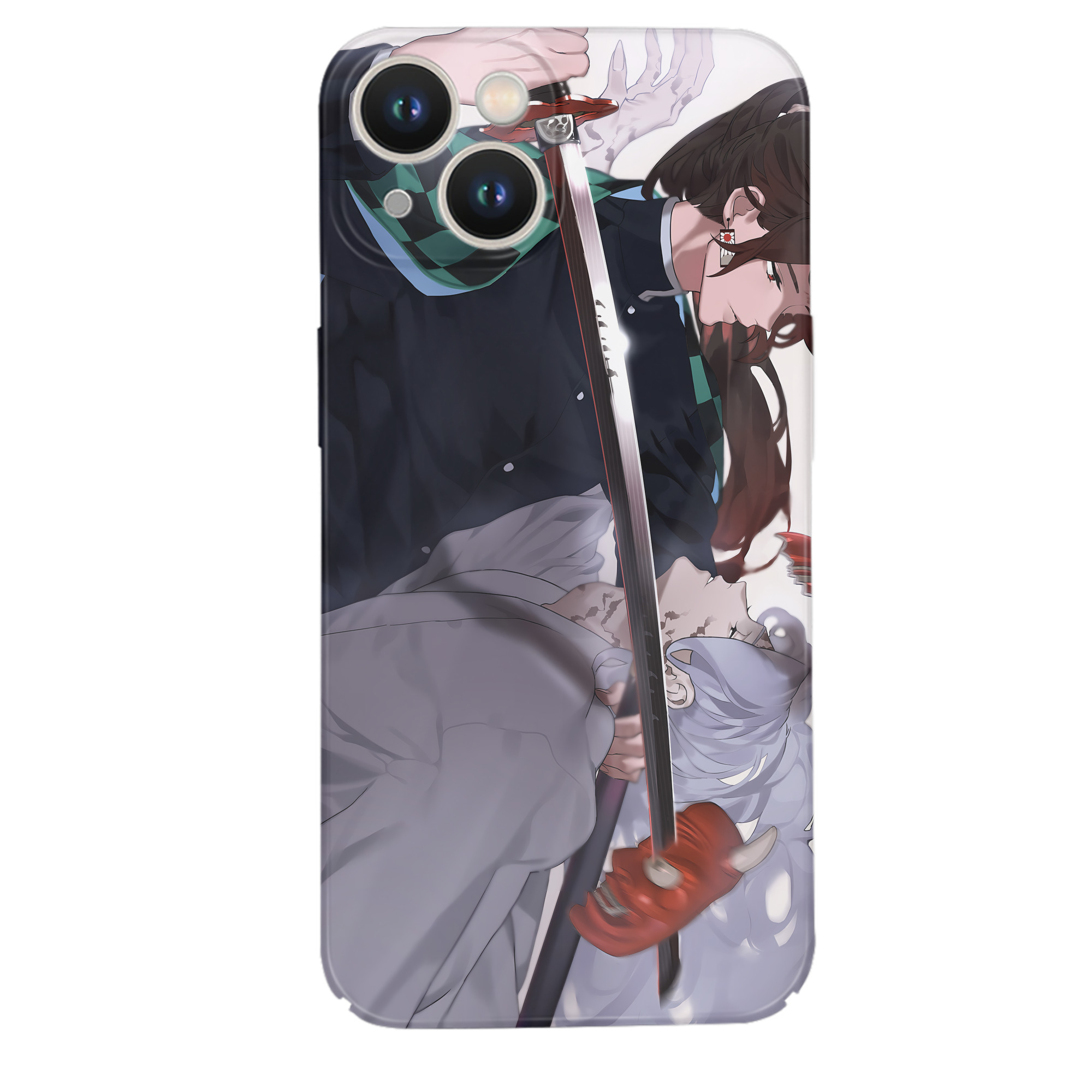 （画像用） 鬼滅の刃（きめつのやいば）竈門 炭治郎／かまど たんじろう Kamado Tanjirou 【iPhone 14シリーズ対応】ハードケース